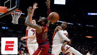 Dwyane Wade blocks LeBron James twice in Heat's dominant win over Cavs | ESPN
