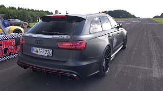 750HP Audi RS6 Avant PP-Performance 1/4 Drag Race 10,94s
