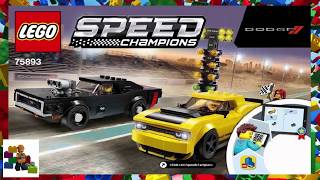 LEGO instructions - Speed Champions - 75893 - 2018 Dodge Challenger SRT Demon (Book1)