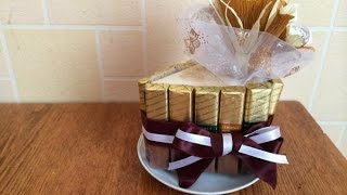 Букет из шоколада и конфет