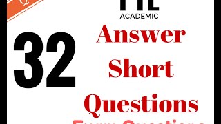 pte academic test practice answer short questions