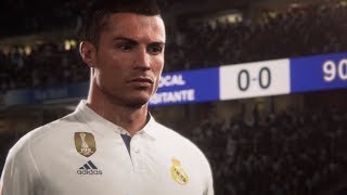Fifa 18 Gameplay - Real Madrid Vs Atletico Madrid - Core I5 6500 - GTX 1050Ti 4 GB Performance Test