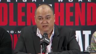 Федор Емельяненко VS Мэтт Митрион Bellator пресс конференция(Fedor Emelianenko VS Matt Mit