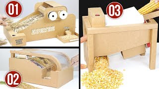 TOP 3 Amazing Thresher Machine From Cardboard At Home