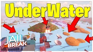 JAILBREAK ROBLOX UNDERWATER| ASIMO FLOODED THE MAP| JAILBREAK ROBLOX PLANES UPDATE!