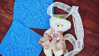 Вязание крючком. Квадрат-Мастер класс. Crochet square. Master class.