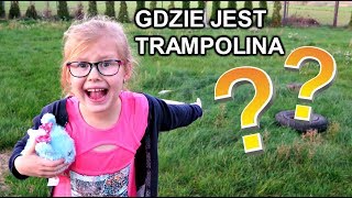 GDZIE JEST MOJA TRAMPOLINA ?? Moja babcia na filmiku VLOG