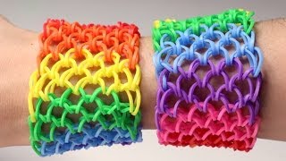 Rainbow Loom Nederlands - Dragon Scale || Loom bands, rainbow loom, nederlands, tutorial, how to