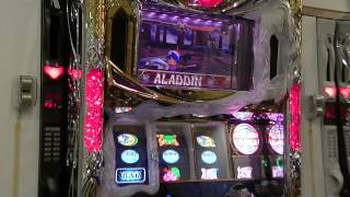 スロット新台アラジンAⅡ@サミー　試打実践　激アツ演出動画