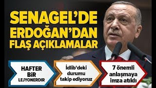 Başkan Erdoğan İle Senegal Cumhurbaşkanı Macky Sall'den Flaş Açıklamalar! / A Haber