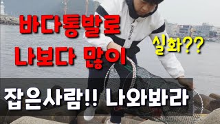 바다통발로 나보다 고기 많이 잡은사람 나와봐!!