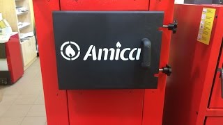 Твердотопливный котел длительного горения Amica Time Обзор