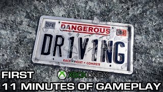 Dangerous Driving - First 11 Minutes of Gameplay [Xbox One X]