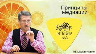 Принципы медиации