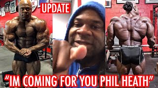 KAI GREENE GETTING READY TO COMPETE
