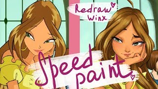 [SPEEDPAINT] REDRAW WINX | СПИДПЕЙНТ РЕДРАВ ВИНКС| PAINT TOOL SAI