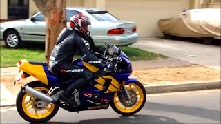 Honda CBR 250RR MC22 Factory Exhaust Sound