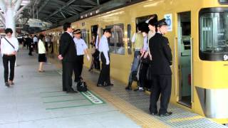 西武池袋線　石神井公園駅ラッシュ①