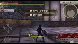 PPSSPP Android : God Eater 2 Setting Gameplay
