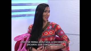 MS Record   Apos ter perna amputada a socorrista encarou 2016 como recomeço