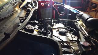 Peugeot 206 1.1 idle speed too high
