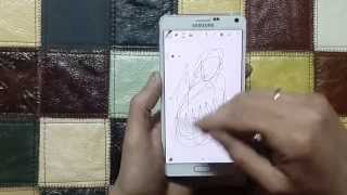 Samsung Galaxy Note 4: работа в S Note