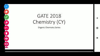 GATE 2018 Chemistry CY – Organic Chemistry Series || Part 1