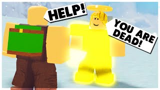 I was BETRAYED By A GOD Player... (ROBLOX BOOGA BOOGA)