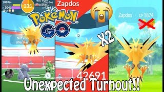 Pokémon GO | TWO ZAPDOS RAID BOSSES! (Level 5) | Legendary Gym Raids Ep. 16