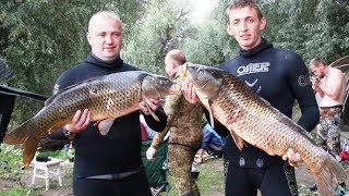 Подводная охота с Максимом Лубягиным. Весна 2017