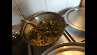 suva ni bhaji nu shaak (dill with lentils)