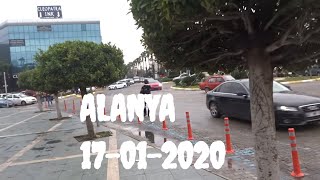 ALANYA 17 января Солнца нет Прогулка по Центру Аланьи