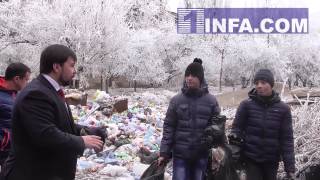 Денис Пушилин на субботнике в г. Иловайск