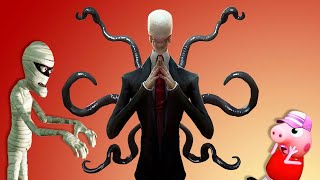 ПОЧЕМУ НЕ НУЖНО БОЯТСЯ МУМИЮ все серии СТРАШИЛКИ мультики horror pig 2018