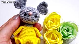 Амигуруми: схема Мышка Мия. Игрушки вязаные крючком - Free crochet patterns.