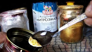 Краска -металлик сделай сам,покраска результат.