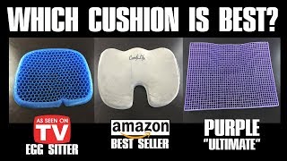 Cushion Challenge! Egg Sitter vs Amazon Best Seller vs Purple