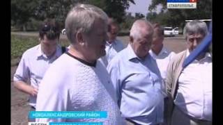 Губернатор Ставрополья совершил объезд полей