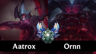 AATROX vs ORNN (TOP) /// NA Diamond I /// Patch 7.24 /// Preseason 8