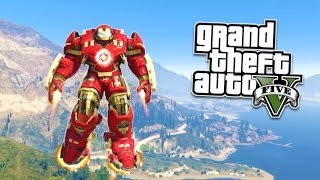 GTA 5 PC Mods - EXTREME HULKBUSTER MOD! GTA 5 Hulkbuster Mod Gameplay! (GTA 5 Mods Gameplay)
