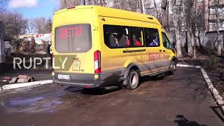 Ukraine: Children evacuated from juvenile rehabilitation centre in Lugansk region