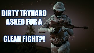 DIRTY Fight Against a TRYHARD Turned Into a Clean Fight!? (GTA Online)