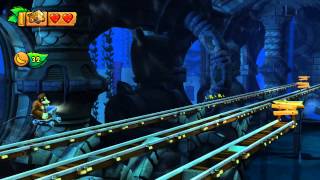 Donkey Kong Country: Tropical Freeze - 4-2 High Tide Ride (100%)