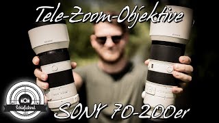 ? SONY 70-200mm Tele-Zoom-Objektive für E-Mount im Vergleich – F4 G OSS vs. 2.8 G-Master OSS