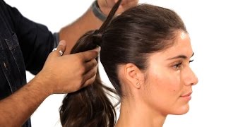 How to Do a Volumized Ponytail | Salon Hair Tutorial
