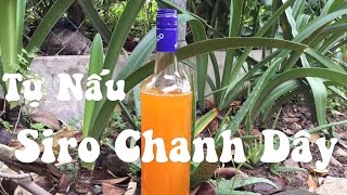 Siro Chanh Dây _ Tự Nấu Siro Chanh Dây Vừa Dể Vừa Nhanh Tại Nhà