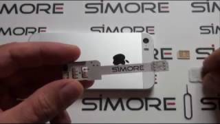 iPhone SE Dual SIM funda adaptador para iPhone SE - SIMore WX-Twin SE