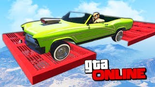 СУМАСШЕДШИЕ ПРЫЖКИ НА ЛОУРАЙДЕРЕ В GTA 5 ONLINE ( ГТА 5 ГОНКИ )