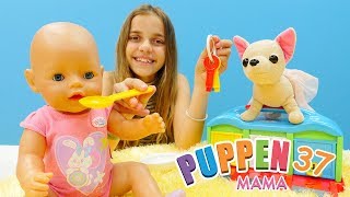 Puppen Mama - Spielzeugvideo für Kinder. Spielspaß mit Baby Born