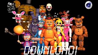 [C4D-FNaF] FNaF 2 Pack v2 DOWNLOAD! | ThrPuppet